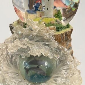 Lenox Crystal Lighthouse with Dolphins Sculpture